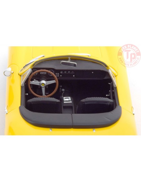FERRARI 275 GTB/4 NART SPYDER WITH ALLOY RIMS 1967 YELLOW 1/18 LIMITED EDITION 250 PCS KKDC180232 KK-SCALE