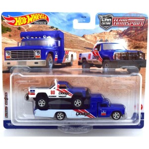 '80 DODGE MACHO POWER WAGON RETRO RIG 1/64 HOT WHEELS HKF38 HOT WHEELS