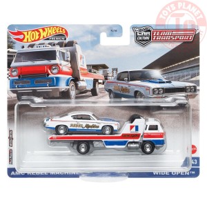 AMC REBEL MACHINE-WIDE OPEN 1/64 HOT WHEELS HCR38 HOT WHEELS