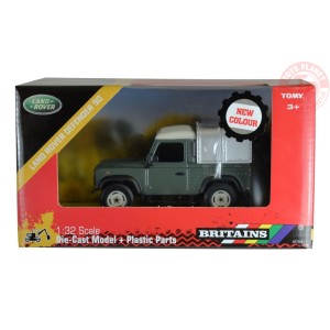 Land Rover Defender 90 + Canopy Green 1/32 BRITAINS 42732A1 BRITAINS/ERTL