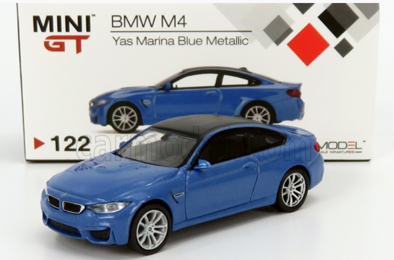 MGT00122-L BMW M4 YAS MARINA BLUE METALLIC 1/64 12,80 € Mini Gt
