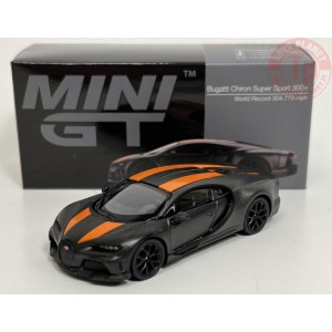 BUGATTI CHIRON SUPER SPORT 300+ WORLD RECORD 1/64 MGT00409-L Mini Gt