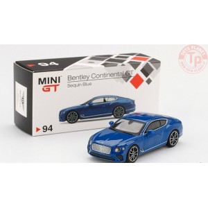 BENTLEY CONTINENTAL GT SEQUIN BLUE 1/64 MGT00094-L MINI GT