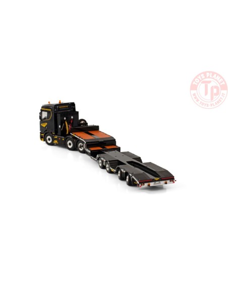 SCANIA R NORMAL CR20N 6X2 TWINSTEER BROSHUIS WHEEL WELL SEMI LOWLOADER - 4 AXLE PREMIUM LINE WSI 04-2190 WSI MODELS SCANIA R NORMAL CR20N 6X2 TWINSTEER BROSHUIS WHEEL WELL SEMI LOWLOADER - 4 AXLE PREMIUM LINE WSI 04-2190 WSI MODELS