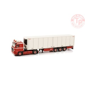 SCANIA 3 SERIES STREAMLINE 4X2 REEFER TRAILER - 3 AXLE HARTMANN TRANSPORTE WSI 01-3953 WSI MODELS