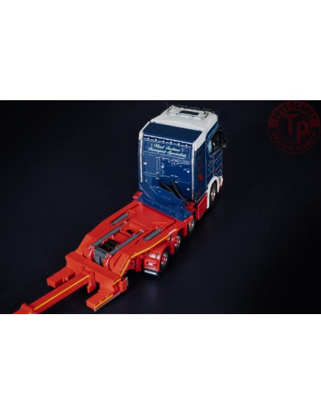 SCANIA S SERIES HIGH ROOF 8X4 WITH NOOTEBOOM SUPER WING CARRIER MCFADYENS IMC MODELS 32-0194 IMC MODELS
