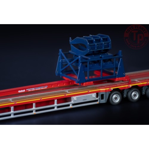 SCANIA S SERIES HIGH ROOF 8X4 WITH NOOTEBOOM SUPER WING CARRIER MCFADYENS IMC MODELS 32-0194 IMC MODELS