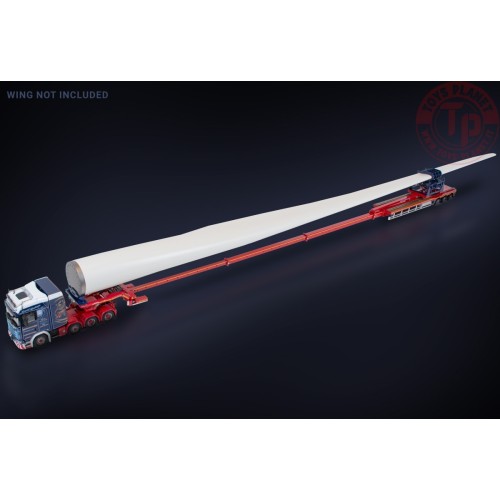 SCANIA S SERIES HIGH ROOF 8X4 WITH NOOTEBOOM SUPER WING CARRIER MCFADYENS IMC MODELS 32-0194 IMC MODELS