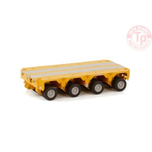 PREMIUM LINE SCHEUERLE INTER COMBI SET 4 AXLE YELLOW WSI 04-2151 WSI MODELS