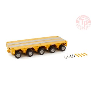 PREMIUM LINE SCHEUERLE INTER COMBI SET 5 AXLE YELLOW WSI 04-2152 WSI MODELS