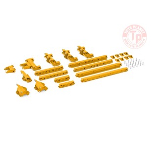 PREMIUM LINE SCHEUERLE INTER COMBI SET PARTS: VESSEL BEDS YELLOW WSI 04-2161 WSI MODELS