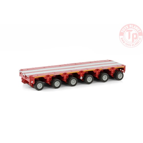 Kibri 13566 MB Scheuerle 4 Essieux – 1:87, Mercedes Transporter, Vintage Sous Blister