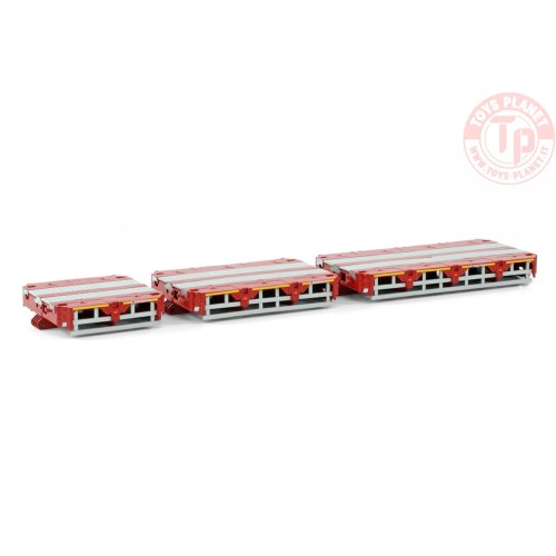 PREMIUM LINE SCHEUERLE INTER COMBI SET PARTS: SPACERS (3 METER, 4,5 METER AND 6 METER) RED WSI 04-2172 WSI MODELS