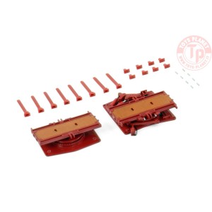 PREMIUM LINE SCHEUERLE INTER COMBI SET PARTS: TURNTABLE SET RED WSI 04-2178 WSI MODELS