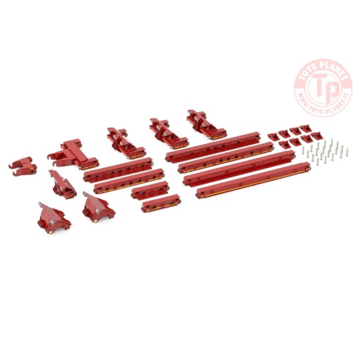 PREMIUM LINE SCHEUERLE INTER COMBI SET PARTS: VESSEL BEDS RED WSI 04-2186 WSI MODELS