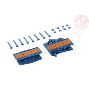 PREMIUM LINE SCHEUERLE INTER COMBI SET PARTS: TURNTABLE SET BLUE WSI 04-2179 WSI MODELS