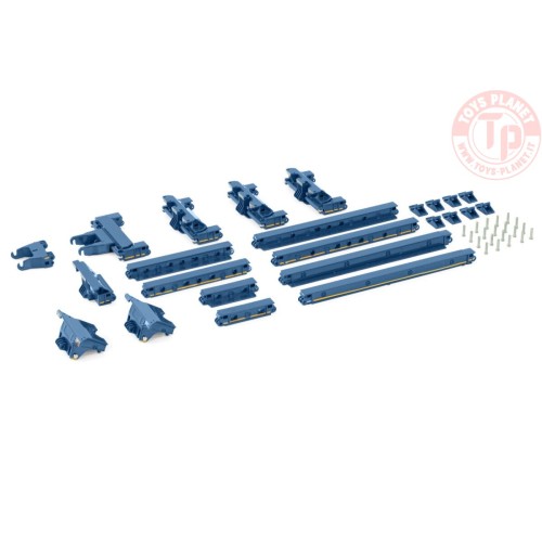 PREMIUM LINE SCHEUERLE INTER COMBI SET PARTS: VESSEL BEDS BLUE WSI 04-2187 WSI MODELS