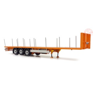 Pacton flatbed trailer yellow MARGE MODELS 1901-04 MARGE MODELS