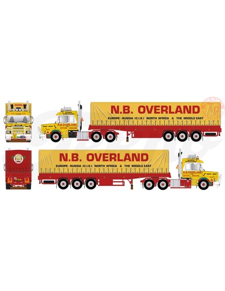 Scania 143M Overland N.B. TEKNO 81717 TEKNO Scania 143M Overland N.B. TEKNO 81717 TEKNO
