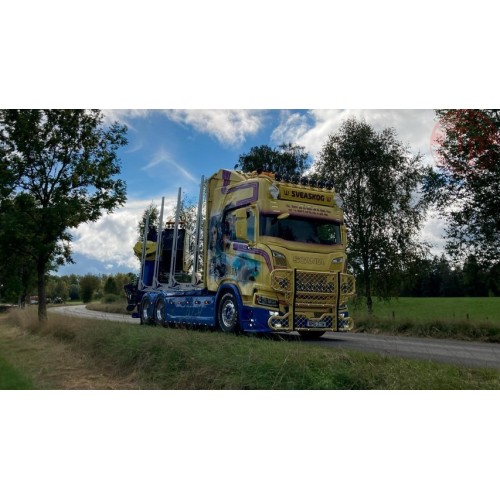 Scania Next Gen R Highline Zweedse houtwagen Svenke Transport TEKNO 82906 TEKNO