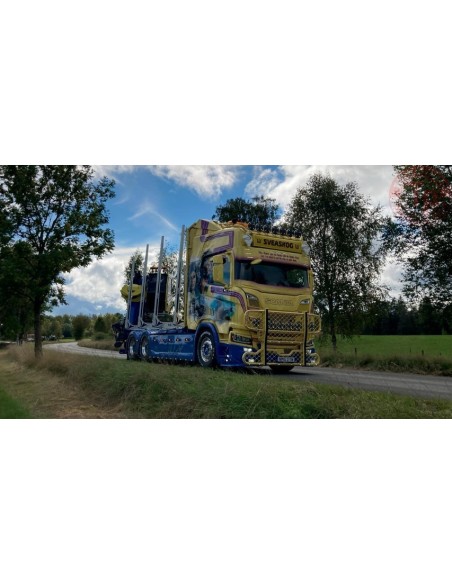 Scania Next Gen R Highline Zweedse houtwagen Svenke Transport TEKNO 82906 TEKNO