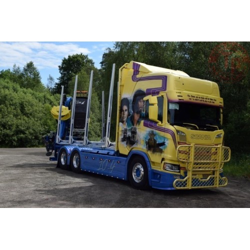 Scania Next Gen R Highline Zweedse houtwagen Svenke Transport TEKNO 82906 TEKNO