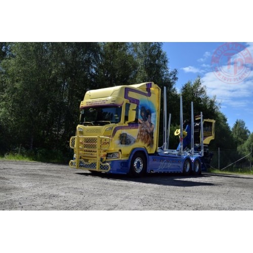 Scania Next Gen R Highline Zweedse houtwagen Svenke Transport TEKNO 82906 TEKNO