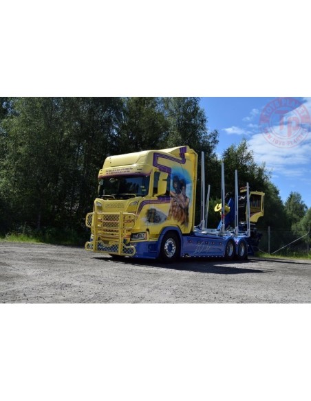 Scania Next Gen R Highline Zweedse houtwagen Svenke Transport TEKNO 82906 TEKNO
