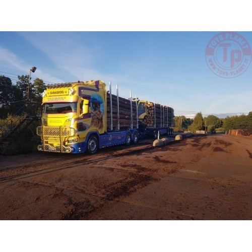 Scania Next Gen R Highline Zweedse houtwagen Svenke Transport TEKNO 82906 TEKNO