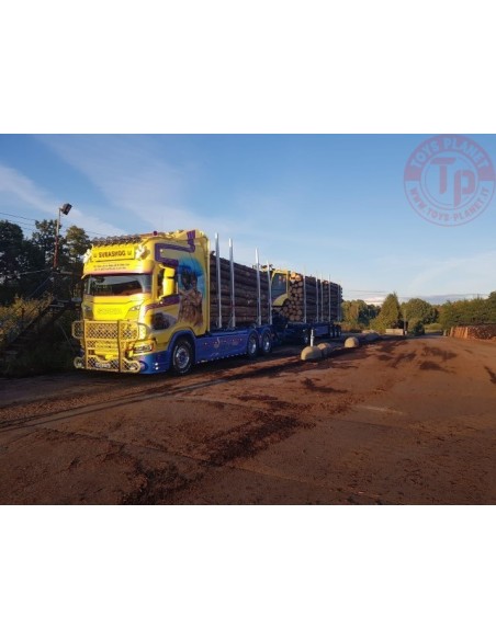 Scania Next Gen R Highline Zweedse houtwagen Svenke Transport TEKNO 82906 TEKNO
