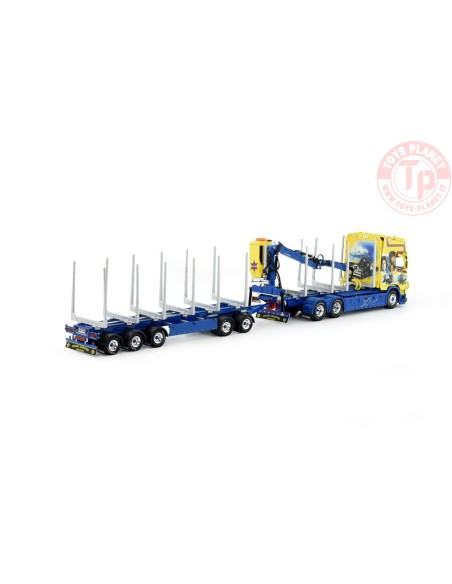 Scania Next Gen R Highline Zweedse houtwagen Svenke Transport TEKNO 82906 TEKNO