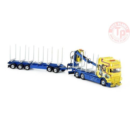 Scania Next Gen R Highline Zweedse houtwagen Svenke Transport TEKNO 82906 TEKNO