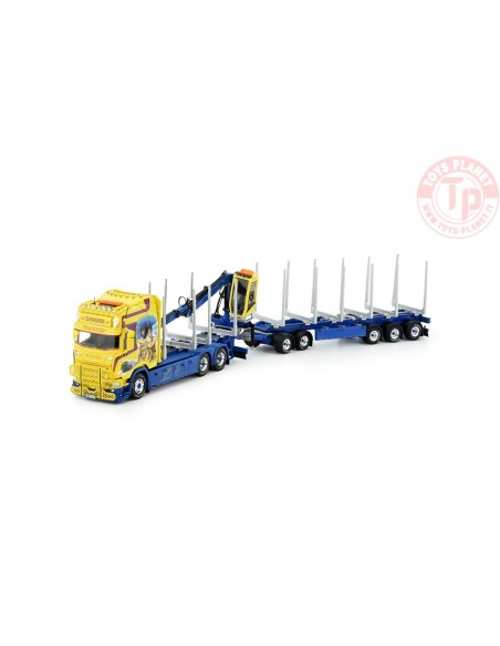 Scania Next Gen R Highline Zweedse houtwagen Svenke Transport TEKNO 82906 TEKNO
