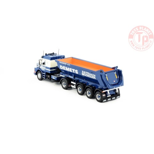 Scania Torpedo 143-500 met 3-assige kipper Demets TEKNO 84706 TEKNO
