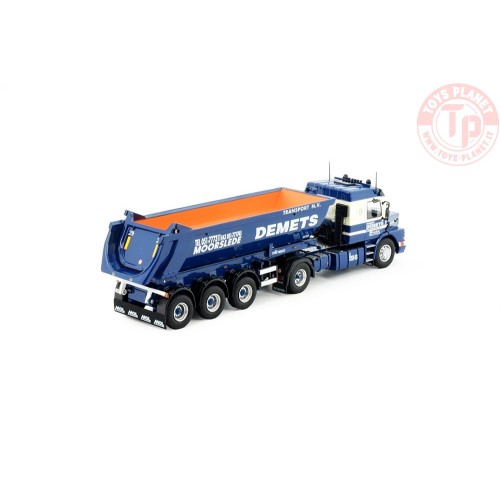 Scania Torpedo 143-500 met 3-assige kipper Demets TEKNO 84706 TEKNO