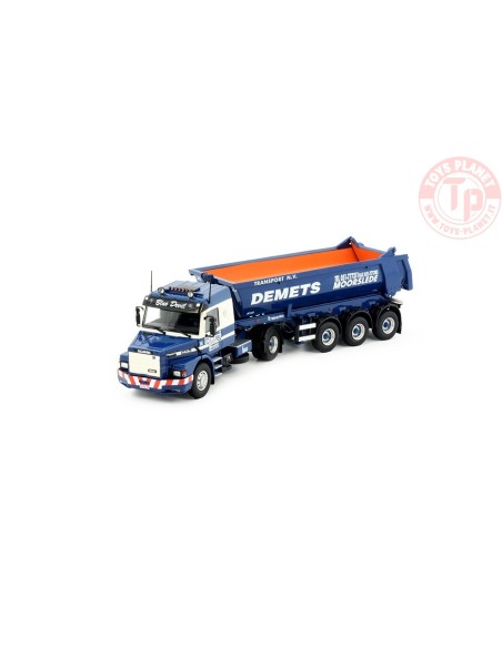 Scania Torpedo 143-500 met 3-assige kipper Demets TEKNO 84706 TEKNO