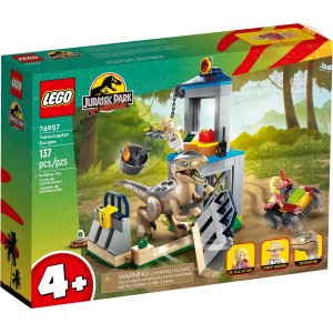 La fuga del Velociraptor LEGO JURASSIC PARK 76957 LEGO