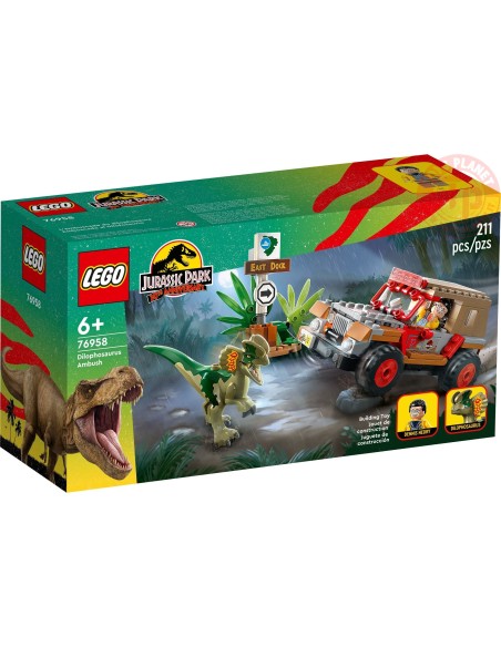 L’agguato del Dilofosauro LEGO JURASSIC PARK 76958 LEGO