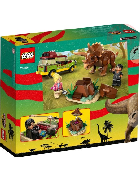 La ricerca del Triceratopo LEGO JURASSIC PARK 76959 LEGO