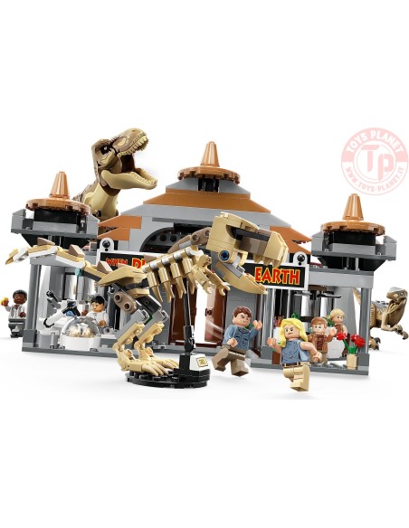 Centro visitatori: l’attacco del Trex e del Raptor LEGO JURASSIC PARK 76961 LEGO