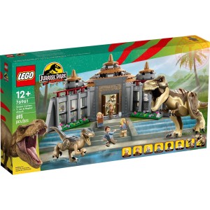 Centro visitatori: l’attacco del Trex e del Raptor LEGO JURASSIC PARK 76961 LEGO