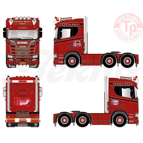Scania Next Gen S650 6x2 sleepas trekker Christian Soleen TEKNO 83785 TEKNO
