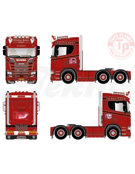 Scania Next Gen S650 6x2 sleepas trekker Christian Soleen TEKNO 83785 TEKNO