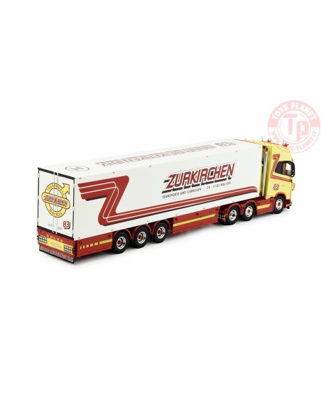 Volvo Globetrotter XL 6x2 met zamac koeloplegger Zurkirchen Transporte TEKNO 81426 TEKNO Volvo Globetrotter XL 6x2 met zamac koeloplegger Zurkirchen Transporte TEKNO 81426 TEKNO
