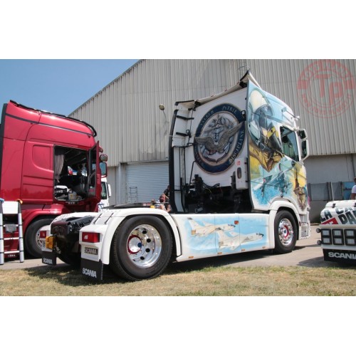 SCANIA S HIGHLINE CS20H 4X2 GIBERTTRANS 'FRENCH MILITARY NAVY' WSI 01-3983 WSI MODELS