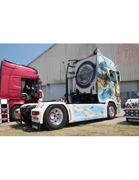 SCANIA S HIGHLINE CS20H 4X2 GIBERTTRANS 'FRENCH MILITARY NAVY' WSI 01-3983 WSI MODELS