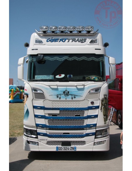 SCANIA S HIGHLINE CS20H 4X2 GIBERTTRANS 'FRENCH MILITARY NAVY' WSI 01-3983 WSI MODELS