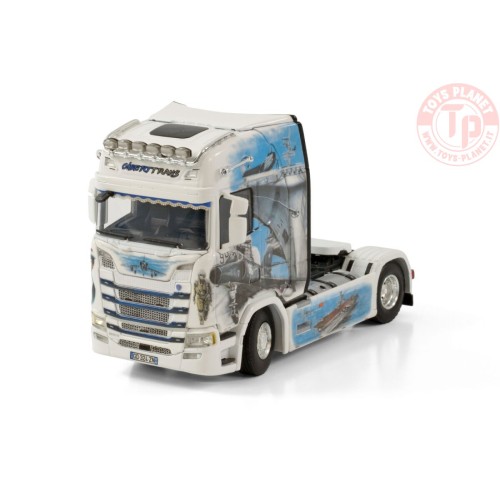 SCANIA S HIGHLINE CS20H 4X2 GIBERTTRANS 'FRENCH MILITARY NAVY' WSI 01-3983 WSI MODELS