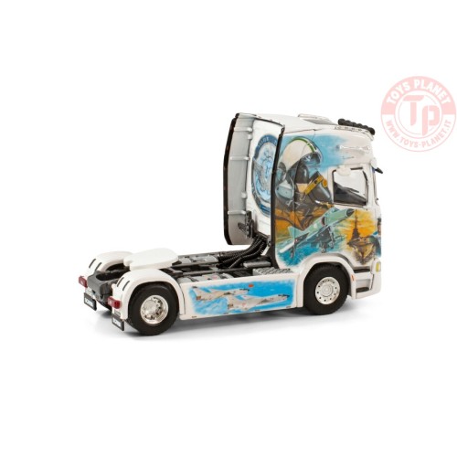 SCANIA S HIGHLINE CS20H 4X2 GIBERTTRANS 'FRENCH MILITARY NAVY' WSI 01-3983 WSI MODELS
