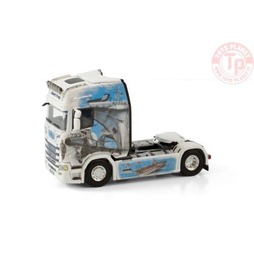 SCANIA S HIGHLINE CS20H 4X2 GIBERTTRANS 'FRENCH MILITARY NAVY' WSI 01-3983 WSI MODELS